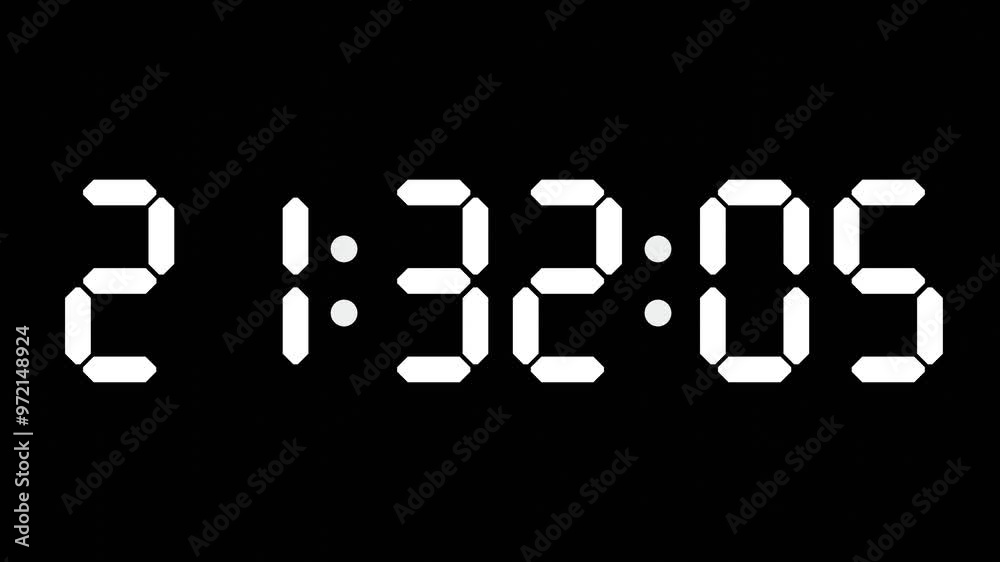 21:32 - 60 Second Full-Screen Countdown Timer with 7-Segment Display | 9:32 PM (Nine O'Clock Thirty-Two Minutes) | Twenty-One O'Clock, Thirty-Two Minutes 21:32 - 60 Second Full-Screen Countdown Timer with 7-Segment Display | 9:32 PM (Nine O'Clock Thirty-Two Minutes) | Twenty-One O'Clock, Thirty-Two Minutes