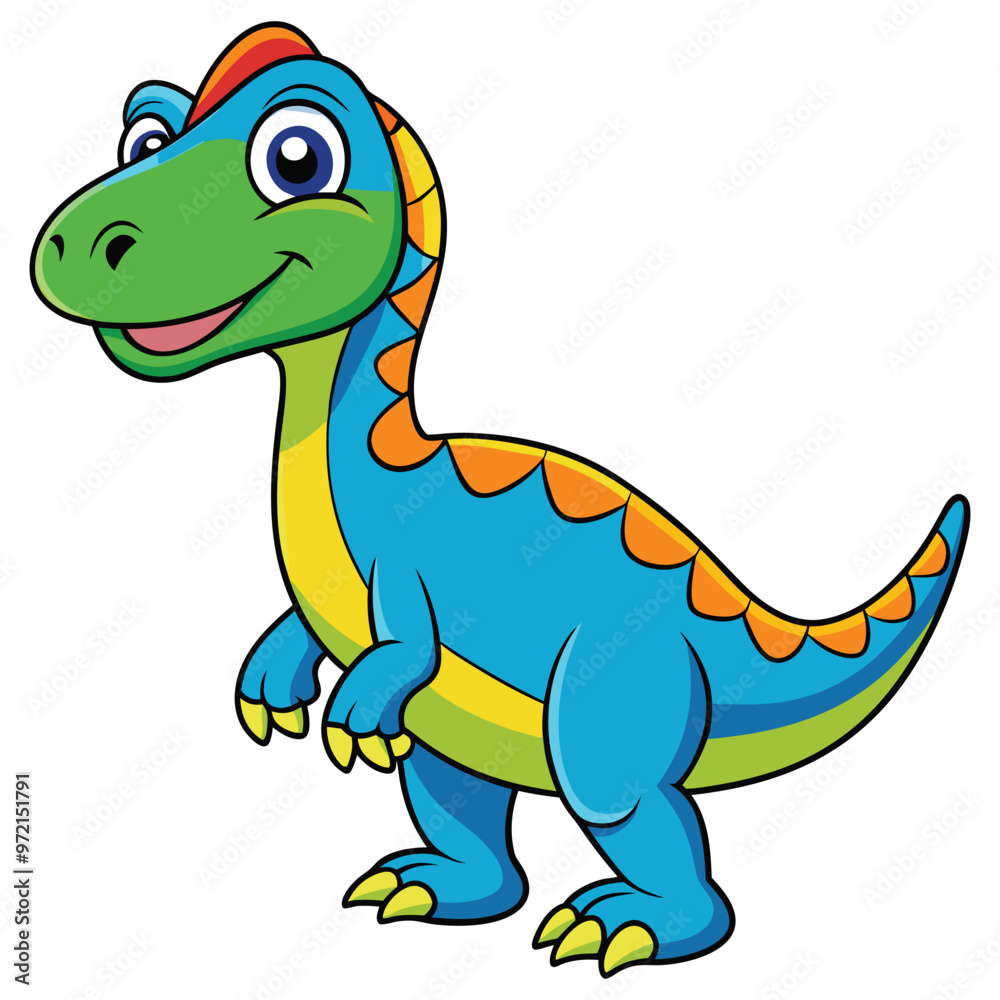 Fototapeta premium A drawing of a dinosaur