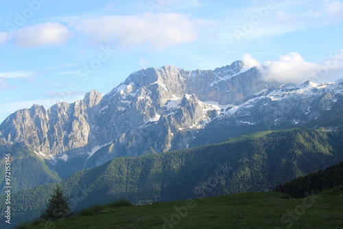 panorama of the mountains