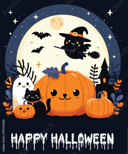 Halloween day  illustration