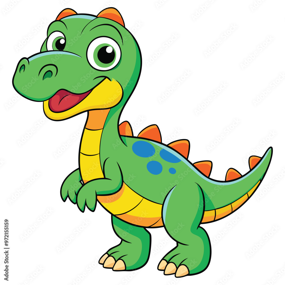 Fototapeta premium A drawing of a dinosaur