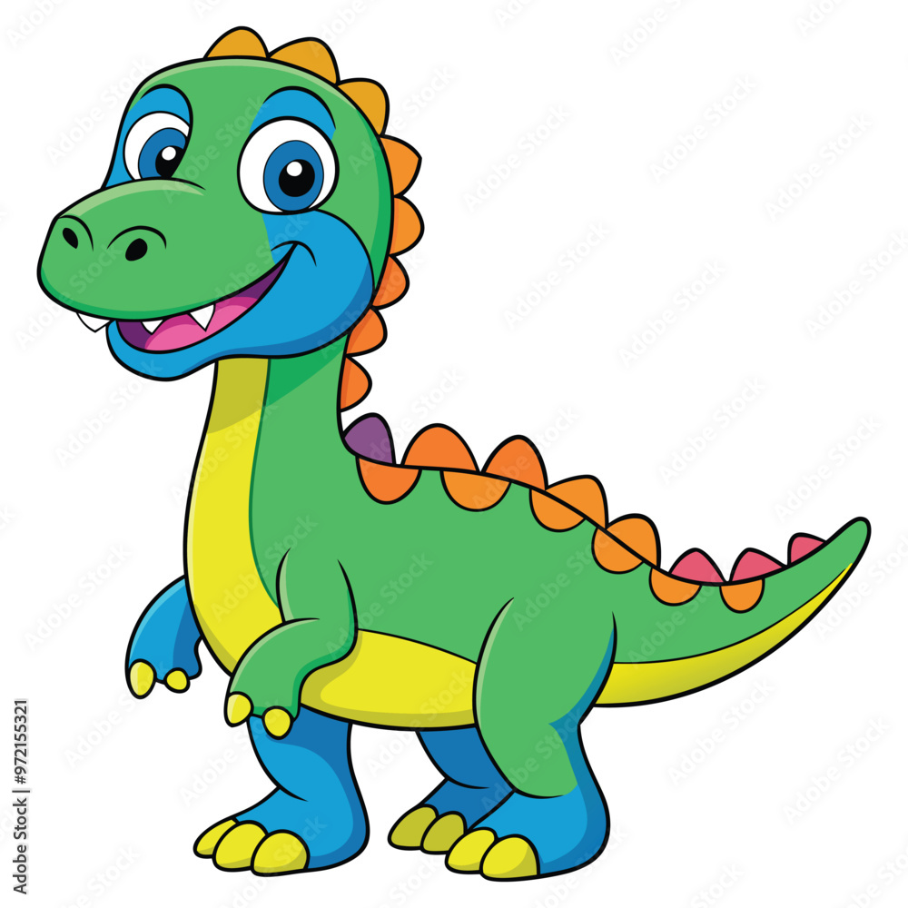Fototapeta premium A drawing of a dinosaur