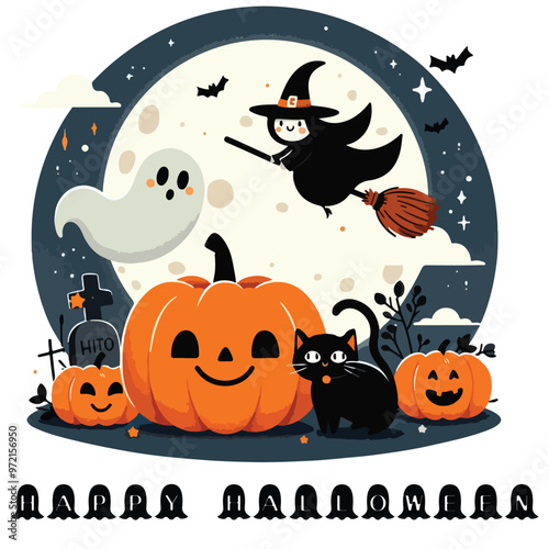 Halloween day  illustration