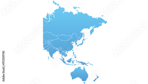World map on white background. All countries in The World different colors. Can use for printing, website, presentation element, textile. World map vector illustration, high-resolution, travel.