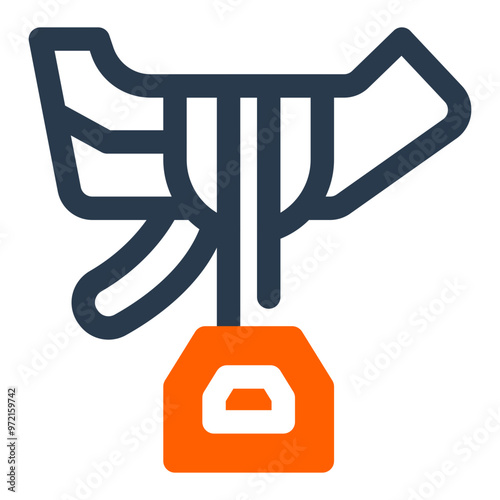 Leather Horse Saddle with Stirrup