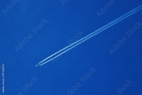 Beautiful blue sky and clouds background