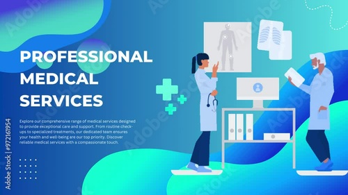 Medical Modern Illustration 