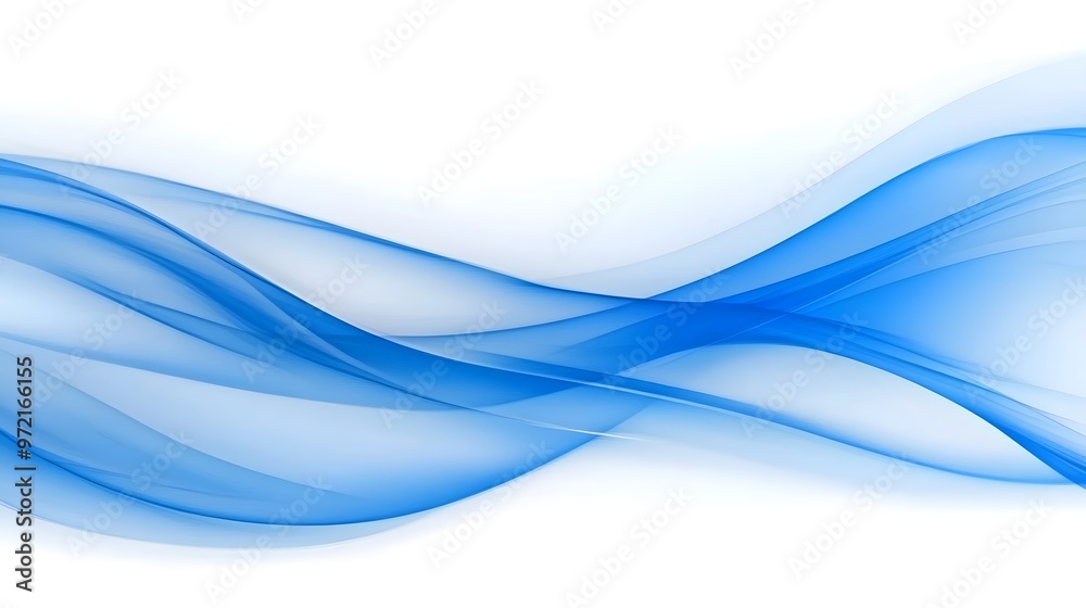 Abstract Blue Wave Background Abstract Blue Wave Background