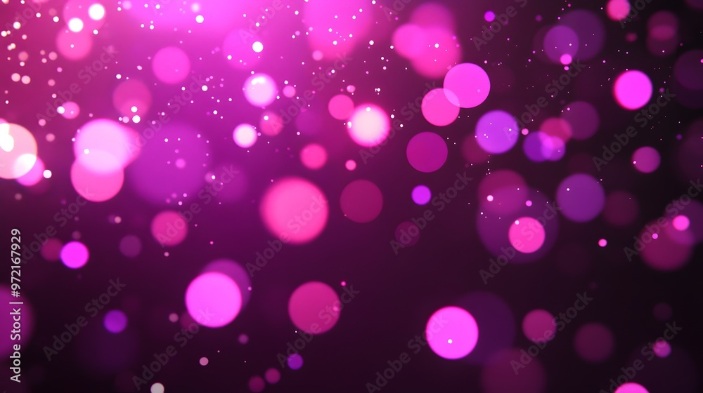 Abstract Purple Bokeh Background with Sparkles Abstract Purple Bokeh Background with Sparkles