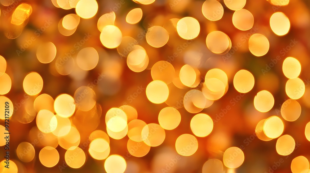 Golden Bokeh Background Abstract Pattern Design Golden Bokeh Background Abstract Pattern Design