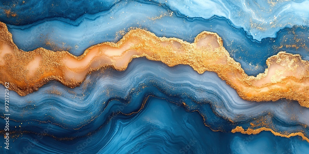 Obraz premium Color brush paint ribbon stroke swirl abstract splash background wave 