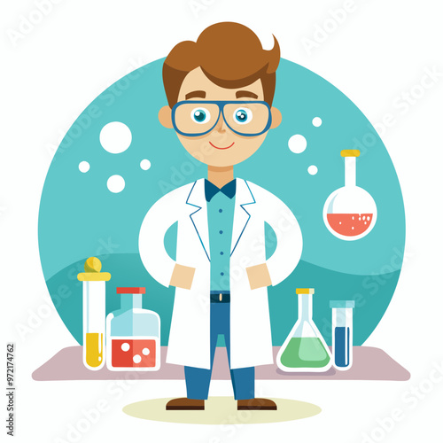 scientist in laboratory