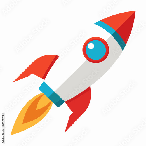 illustration of a rocket