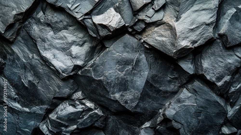 Close-up view of textured dark rocks, showcasing natural formations and patterns. Close-up view of textured dark rocks, showcasing natural formations and patterns.