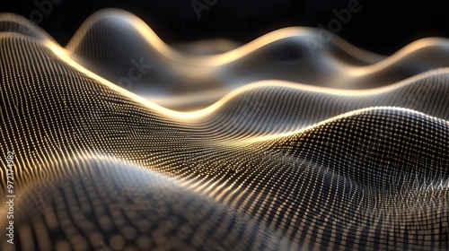 Abstract Golden Grid Waves