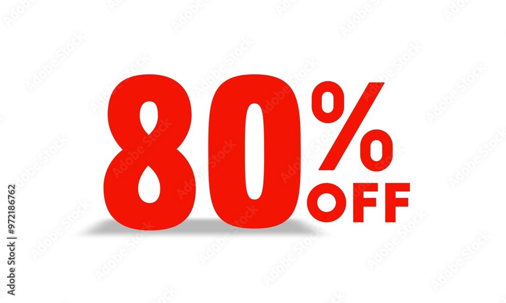 discount 80 percent off sale vector, upto 80 percent off typography vector illustration discount 80 percent off sale vector, upto 80 percent off typography vector illustration