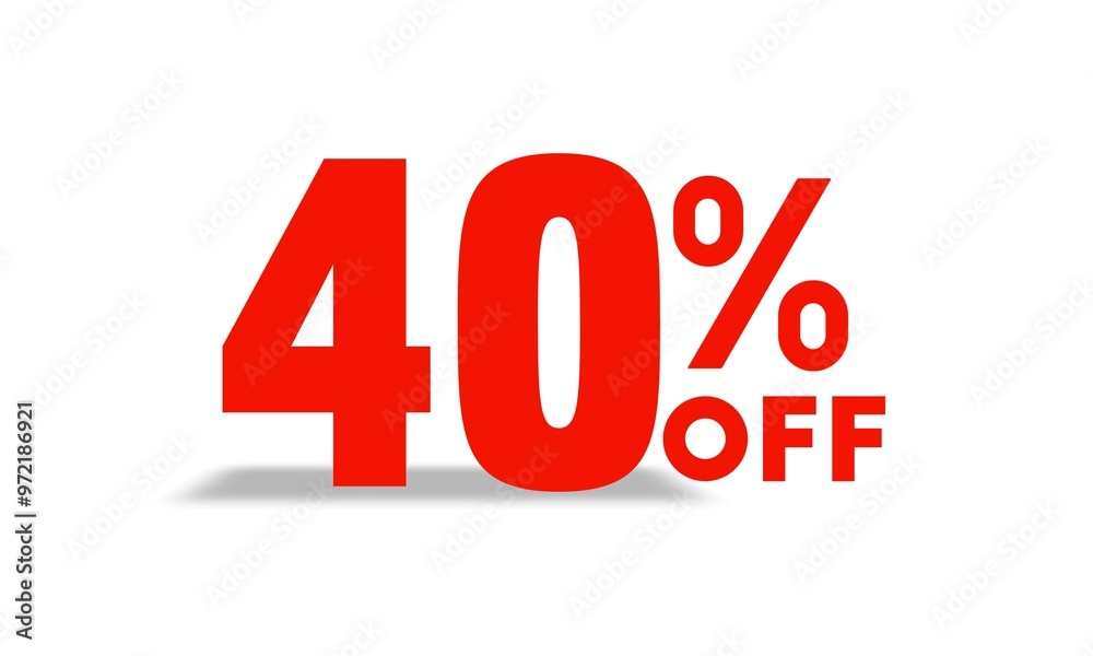 discount 40 percent off sale vector, upto 40 percent off typography vector illustration discount 40 percent off sale vector, upto 40 percent off typography vector illustration