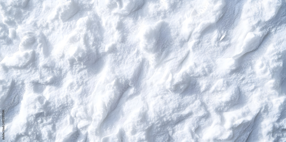 Obraz premium Fallen Snow texture background