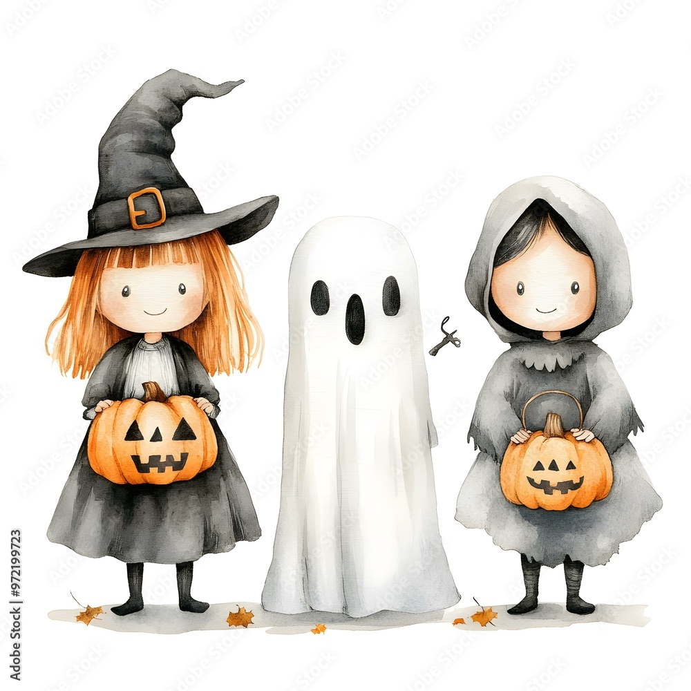 Obraz premium Whimsical Isolated Character on White Background, playful design, vibrant colors, imaginative features, ideal for creative projects and illustrations.