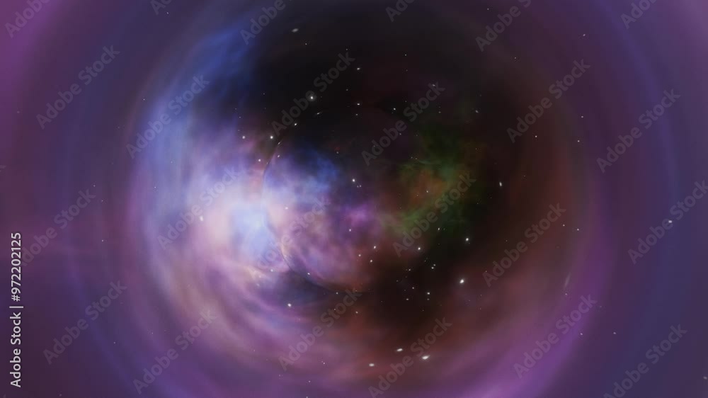 Abstract animation of Gravitational Lensing | Distortion of Space ...
