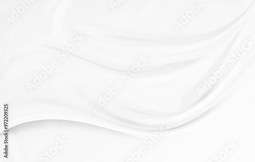 White gray satin texture that is white silver fabric silk background with beautiful soft blur pattern natural.