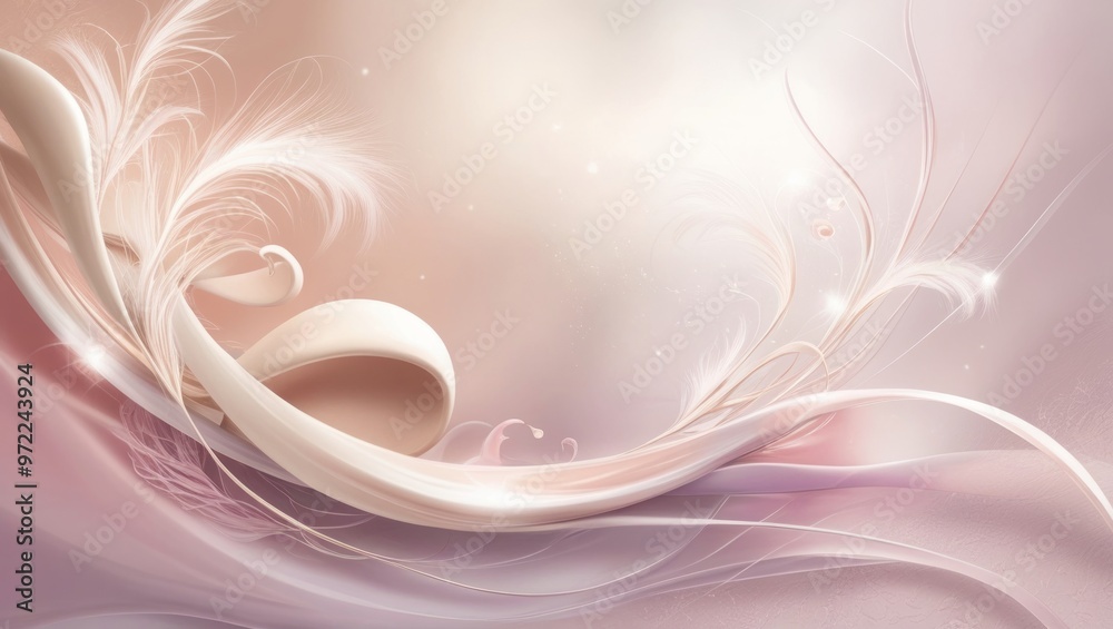 Romantic abstract liquid background. Modern wallpaper for interior design, decoration, and poster print. Romantic abstract liquid background. Modern wallpaper for interior design, decoration, and poster print.
