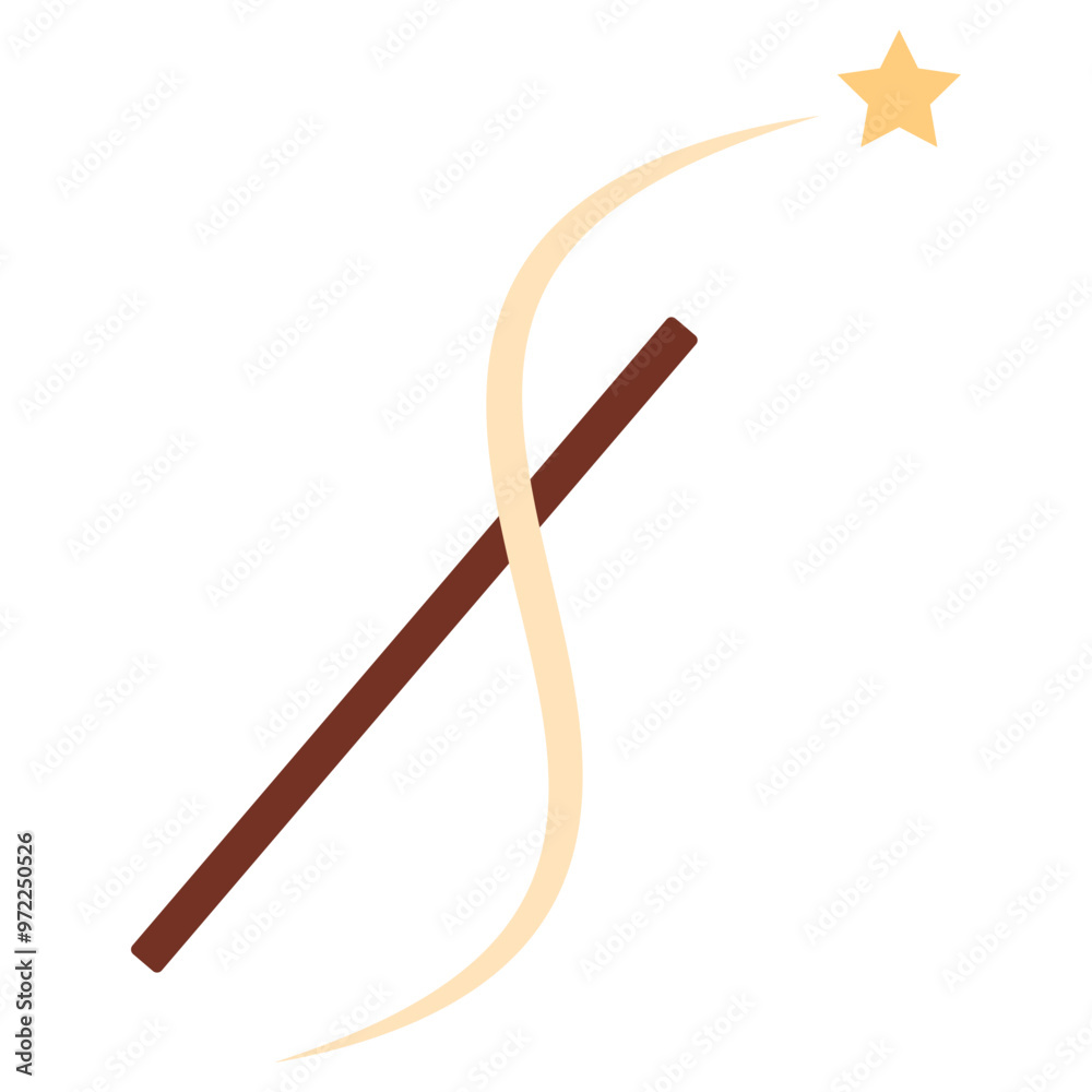 Sparkle Magic WandIllustration Sparkle Magic WandIllustration