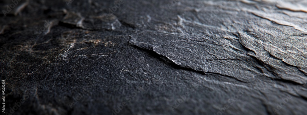 Crisp close-up image showcasing the intricate layers and fine details of a horizontal black stone texture surface.
Crisp close-up image showcasing the intricate layers and fine details of a horizontal black stone texture surface.