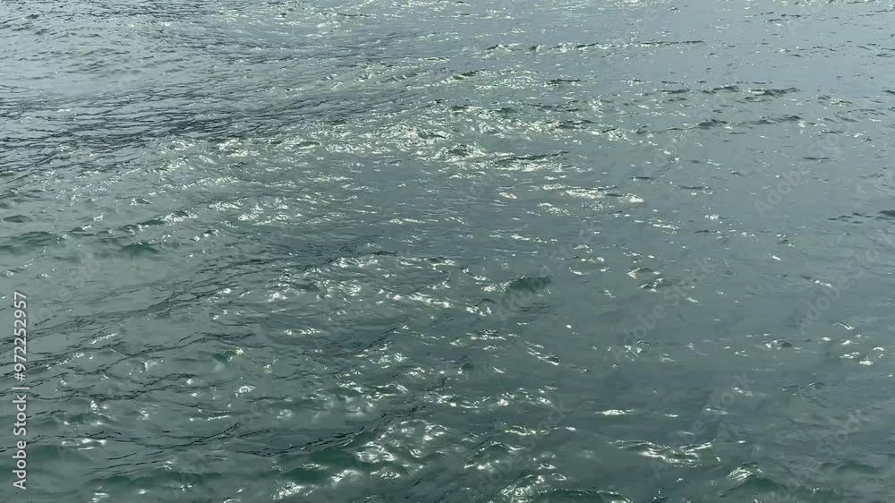 Ocean glittering waves. Ocean glittering waves.