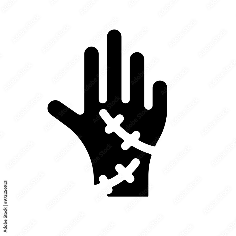 Obraz premium Scars Icon