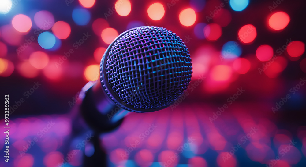 “A Close-up of an Unlit Microphone on Stage with Bokeh Background”
“A Close-up of an Unlit Microphone on Stage with Bokeh Background”
