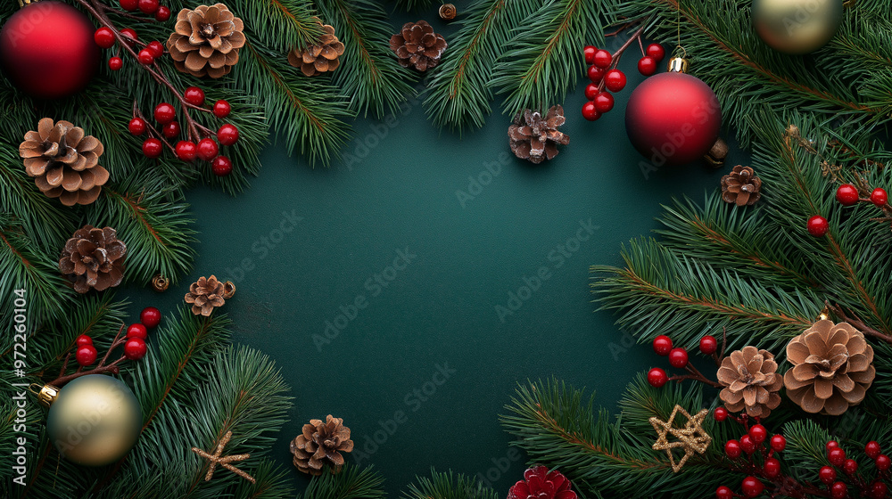 high colored Christmas background featuring a Christmas tree and the greeting 'Happy New Year'. high colored Christmas background featuring a Christmas tree and the greeting 'Happy New Year'.