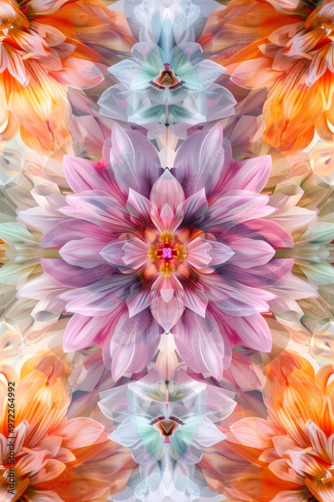 Obraz premium abstract kaleidoscope background