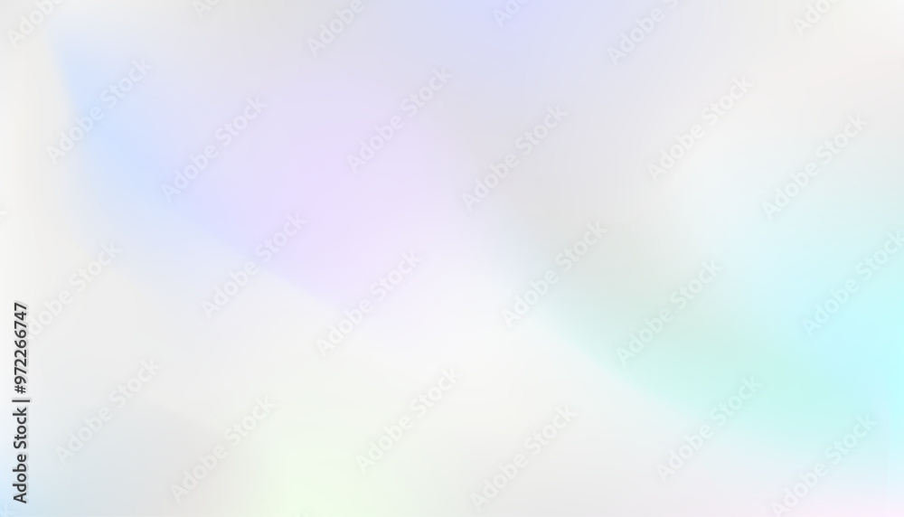 Gradient mesh abstract background. Futuristic holographic backdrop with gradient mesh. 90s, 80s retro style. Iridescent graphic template