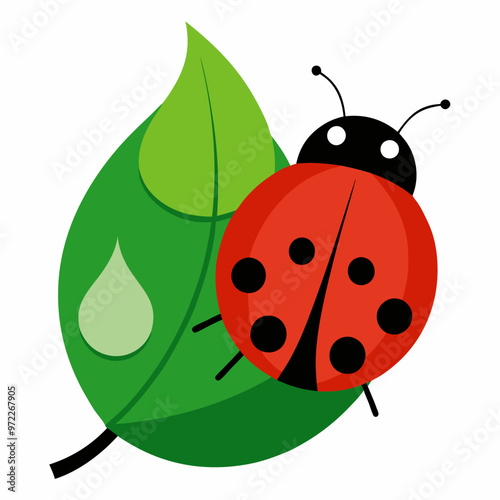 illustration of a ladybug