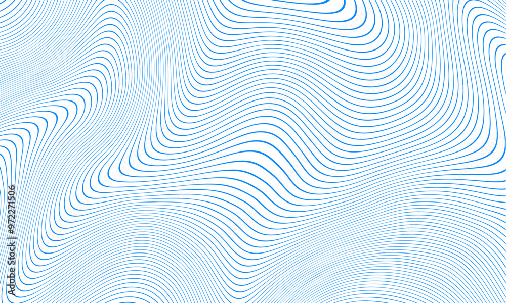 Abstract blue wave lines pattern on white background and texture. Vector background Abstract blue wave lines pattern on white background and texture. Vector background