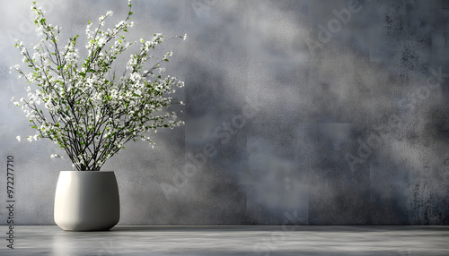 Use subtle textured backgrounds like linen, concrete, or wood grain to add depth and dimension without distracting from the theme.