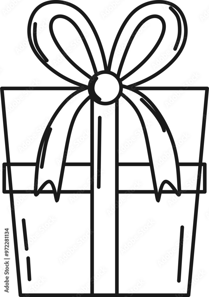 Birthday Element Line Icon Birthday Element Line Icon