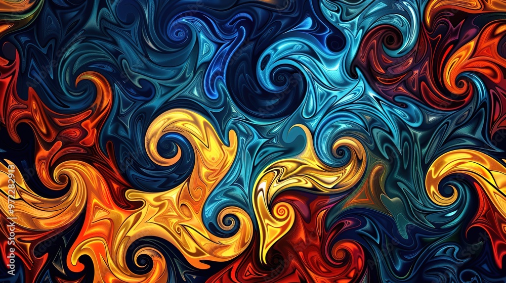 Abstract art seamless pattern wallpaper Abstract art seamless pattern wallpaper