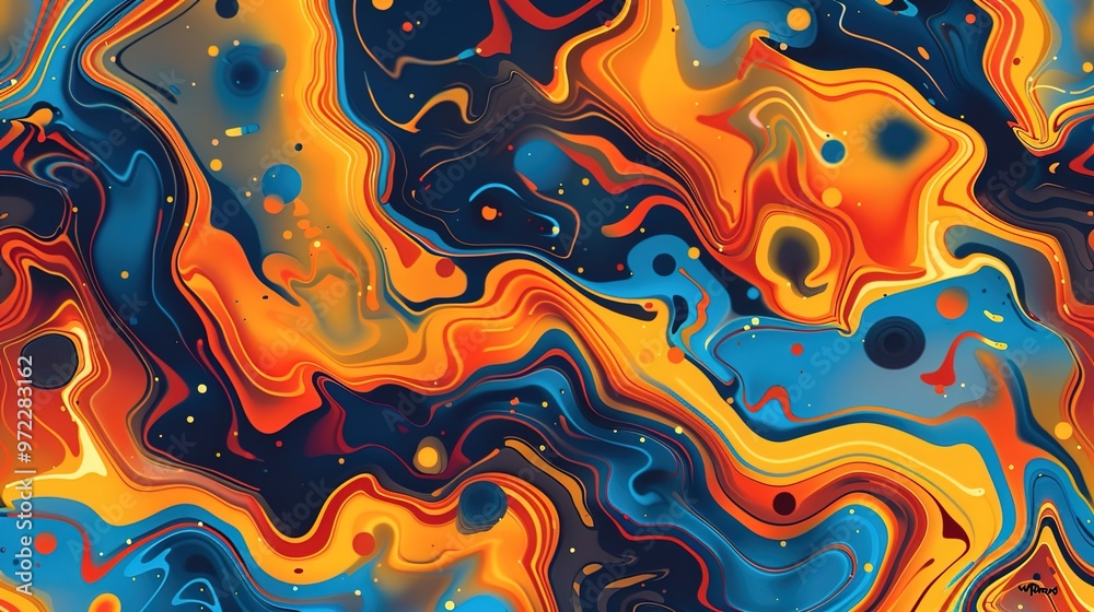 Abstract art seamless pattern wallpaper Abstract art seamless pattern wallpaper