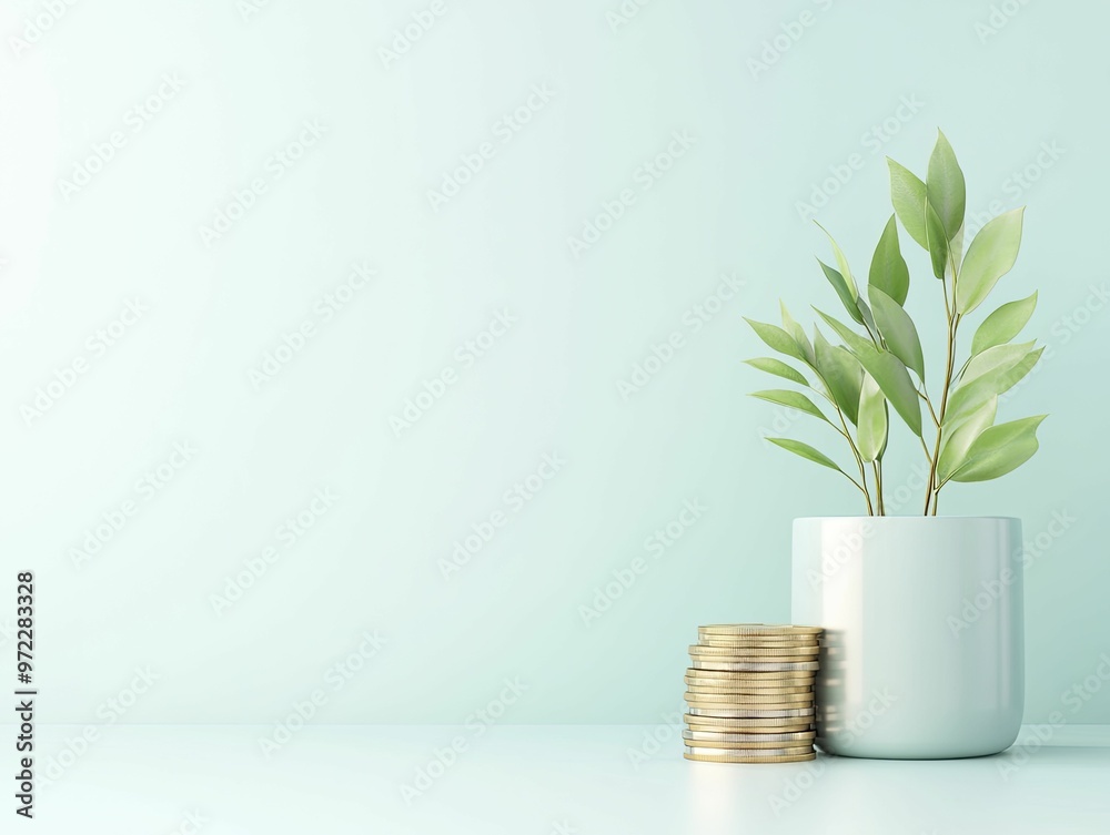 Revenue Growth Models, impactful visuals, 3d illustration Revenue Growth Models, impactful visuals, 3d illustration