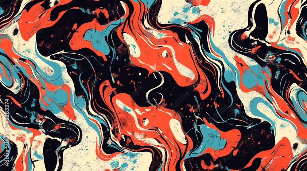 Abstract art seamless pattern wallpaper Abstract art seamless pattern wallpaper