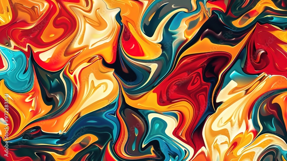 Abstract art seamless pattern wallpaper Abstract art seamless pattern wallpaper