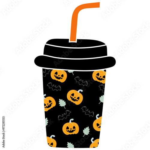 Spooky Halloween theme: eerie pumpkins, haunted houses, creepy ghosts, and dark, moonlit skies. Perfect for seasonal designs, invitations, and festive promotions.