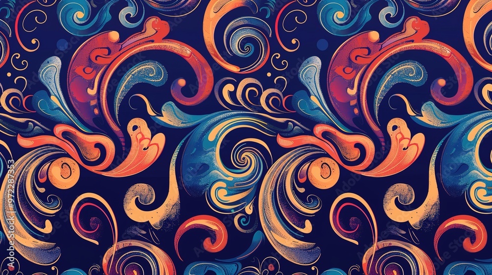 Seamless pattern wallpaper Seamless pattern wallpaper