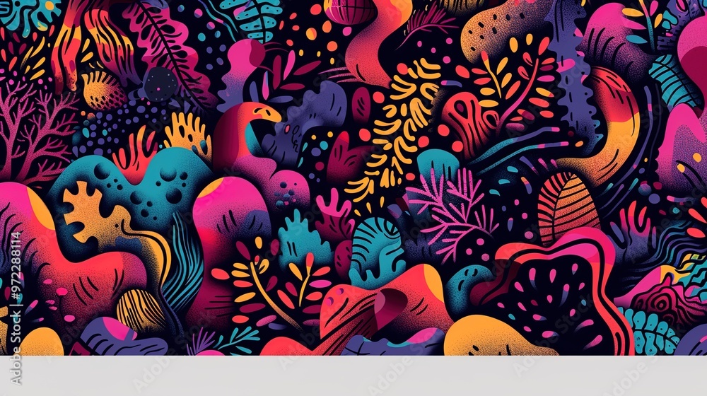 Seamless pattern wallpaper Seamless pattern wallpaper