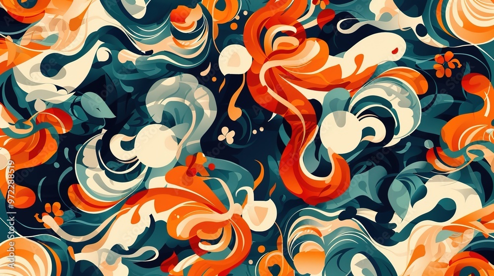 Abstract pattern wallpaper