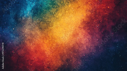 abstract background with a cosmic blend of colors and textures