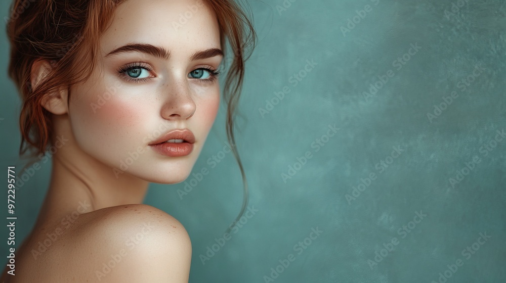 Portrait of woman with perfect aesthetic body Portrait of woman with perfect aesthetic body