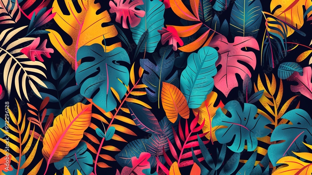 Colourful pattern wallpaper Colourful pattern wallpaper